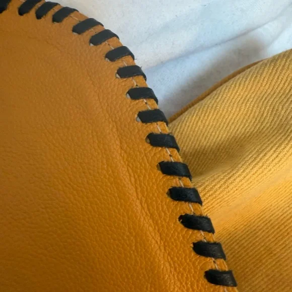 Beautiful Yellow and Black Patterned Boho Women's Bag - Picture 9 of 16